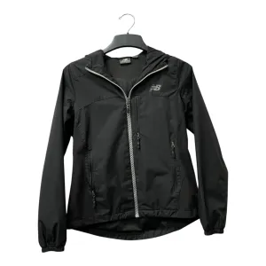 Athletic Jacket By New Balance In Black, Size:S