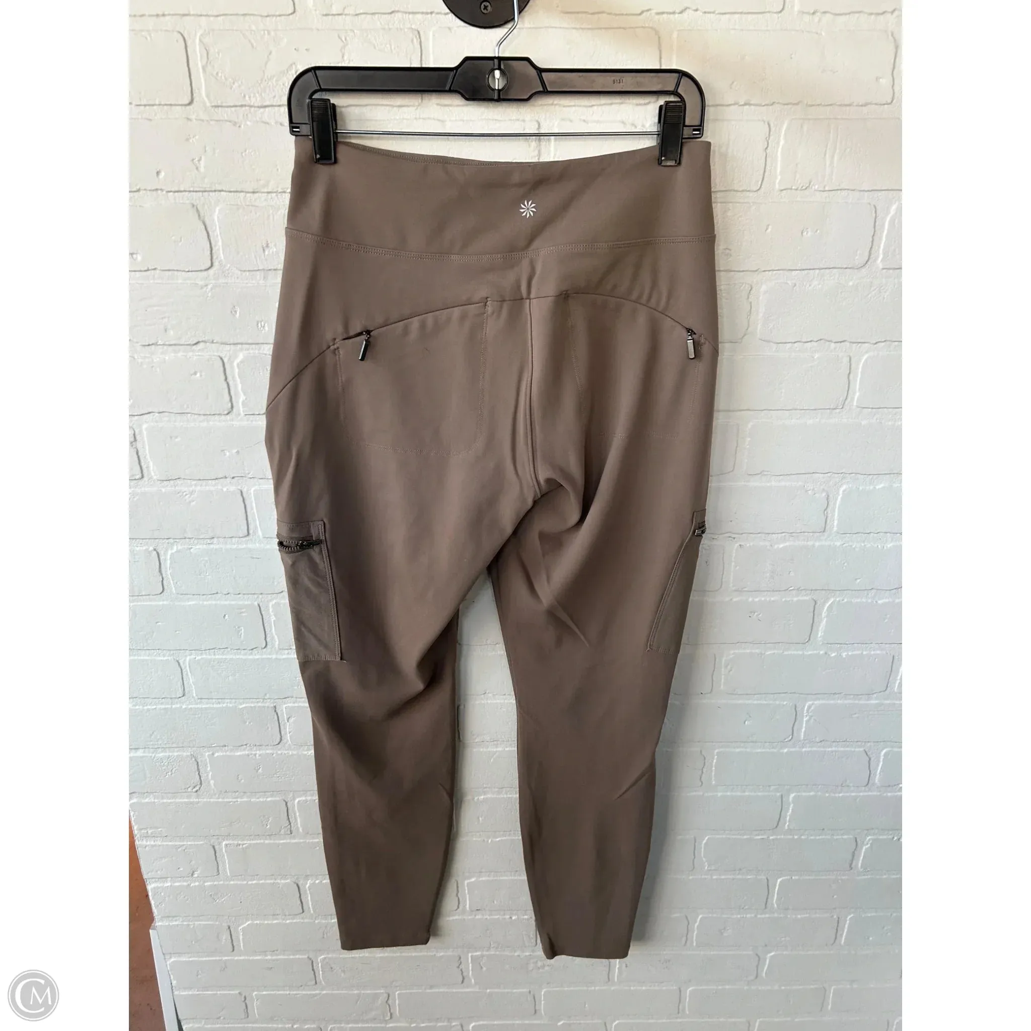 Athletic Pants By Athleta In Brown, Size: 10