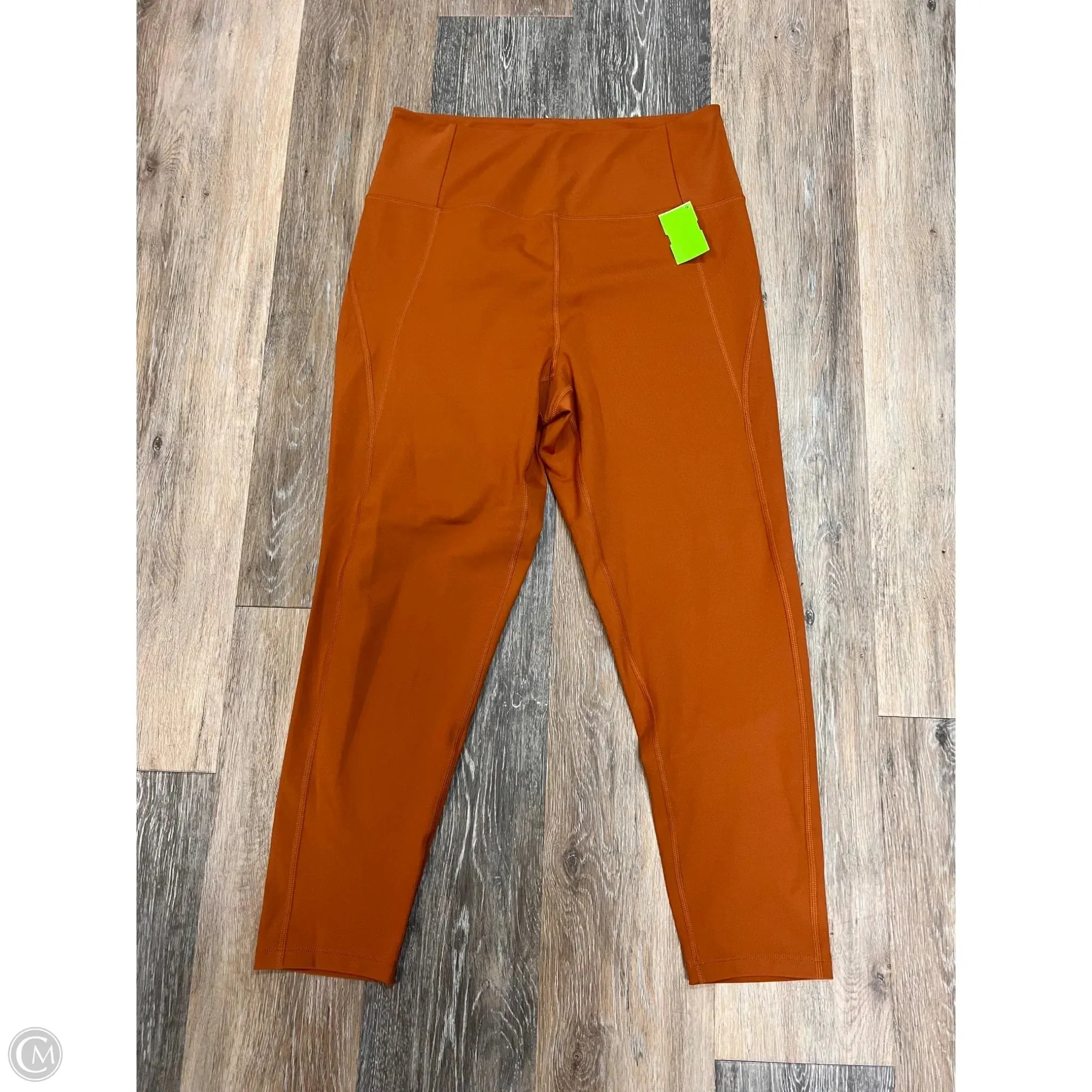 Athletic Pants By Girlfriend Collective In Orange, Size: Xl