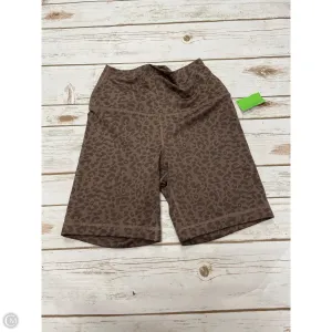Athletic Shorts By 90 Degrees By Reflex In Brown, Size: S
