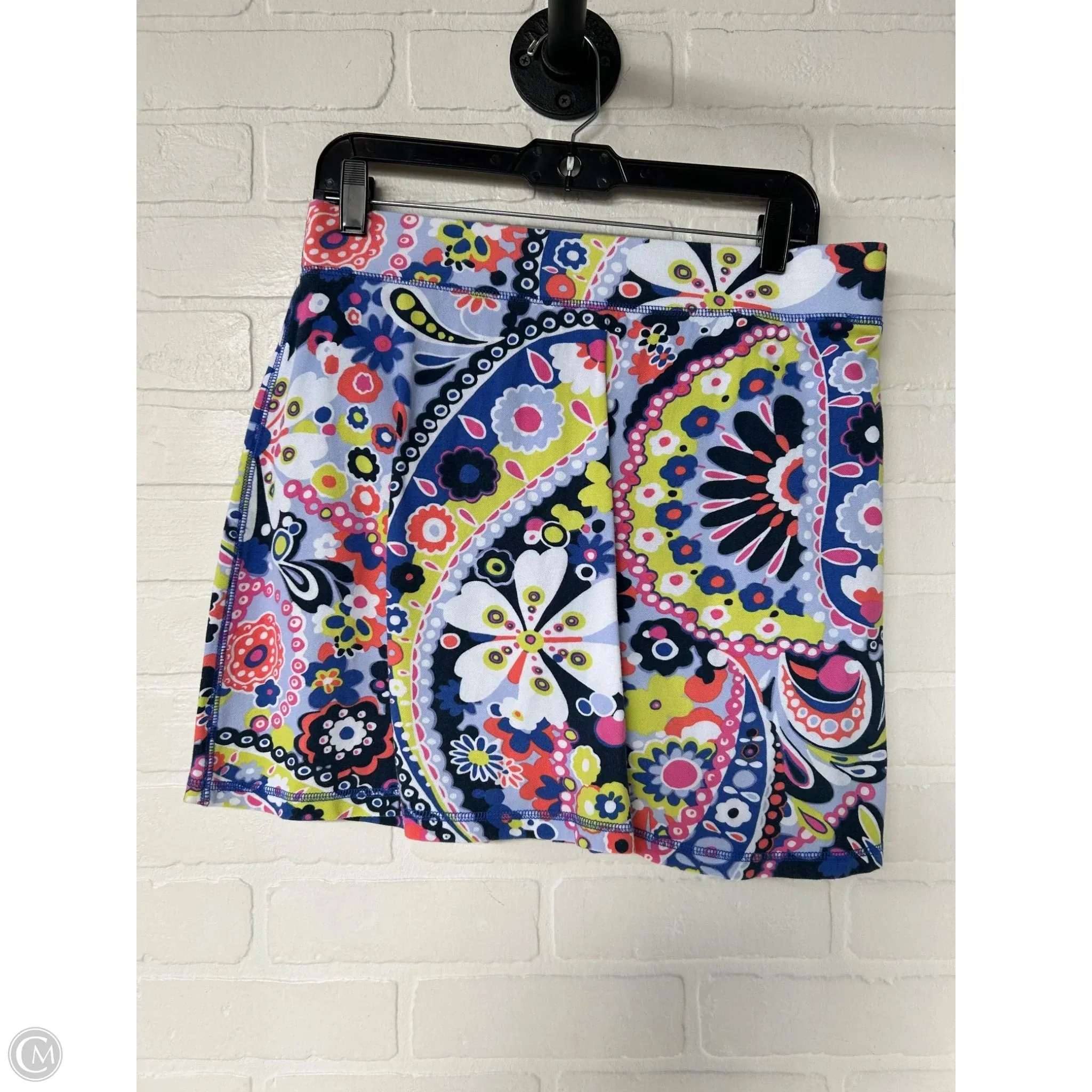 Athletic Skort By Talbots In Blue & Orange, Size: 8p