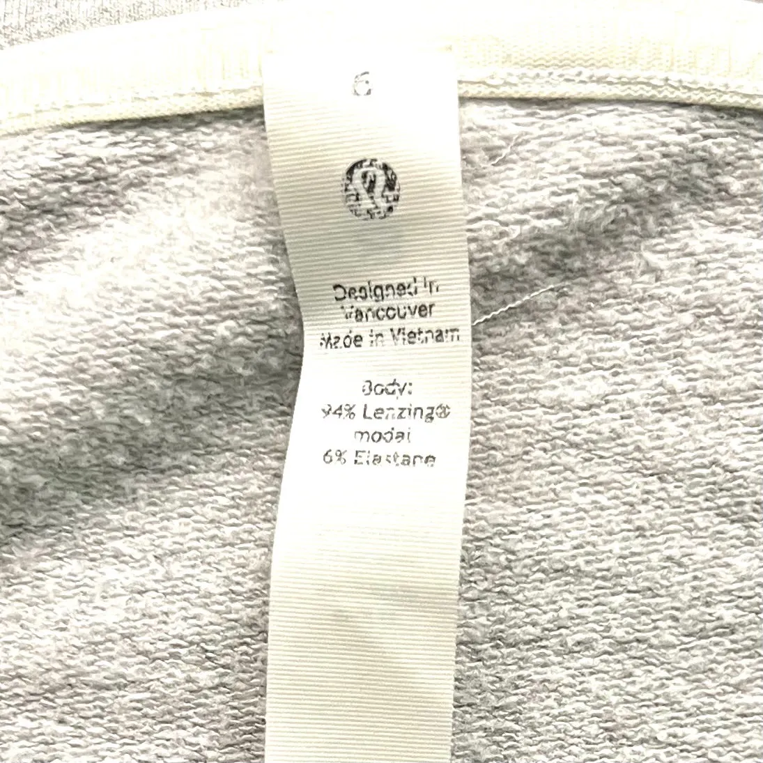 Athletic Sweatshirt Crewneck By Lululemon In Grey, Size: S