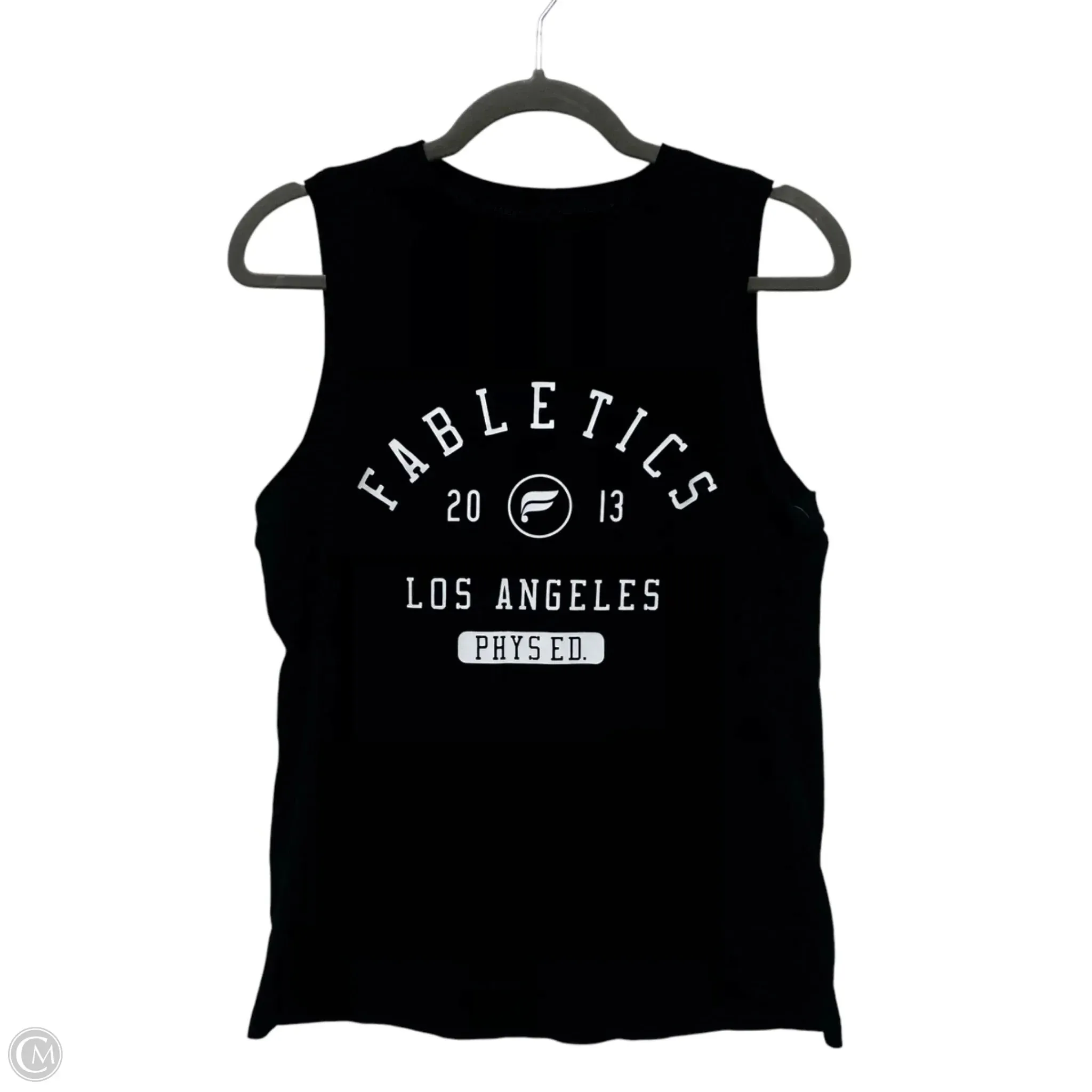 Athletic Tank Top By Fabletics In Black, Size: S