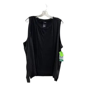 Athletic Tank Top By Flx In Black, Size:3X