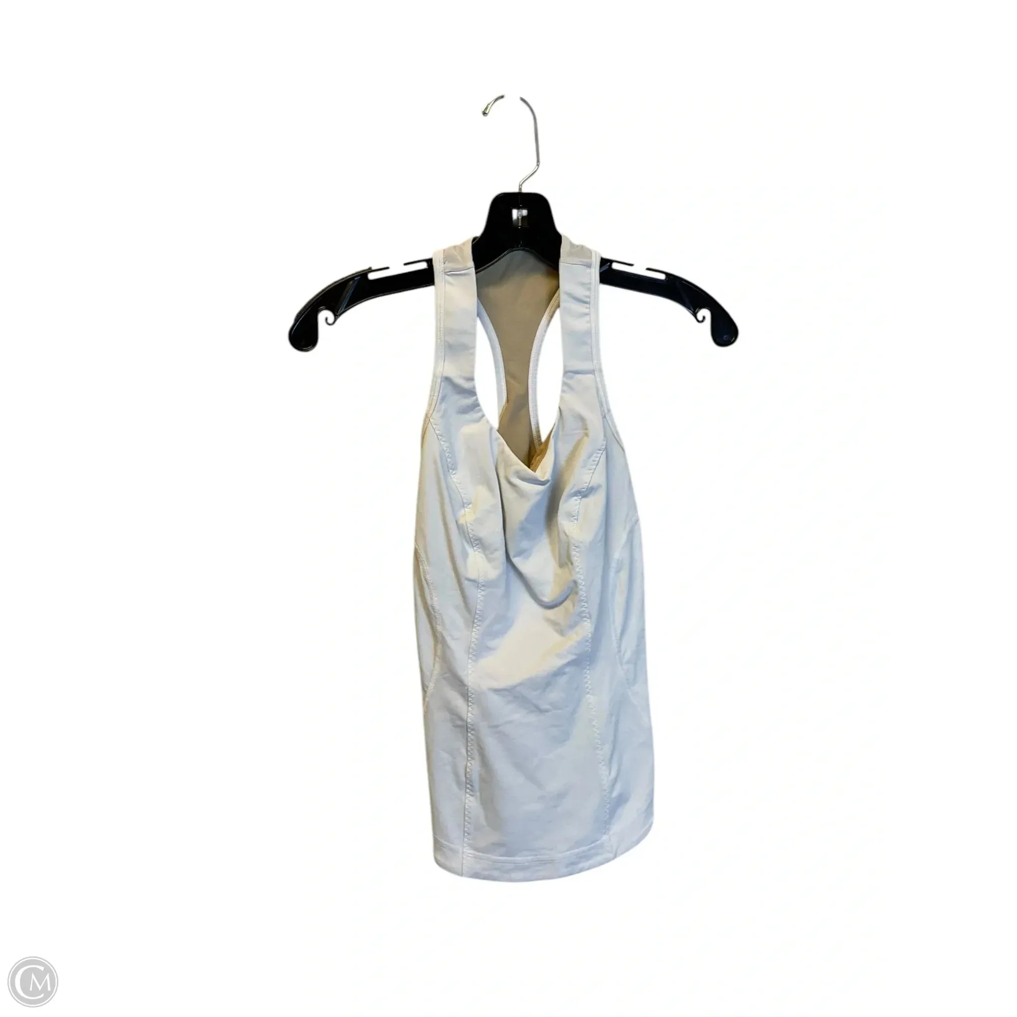 Athletic Tank Top By Lululemon In White, Size: Xs
