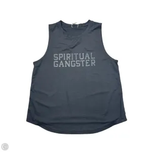 Athletic Tank Top By Spiritual Gangster In Black, Size: M