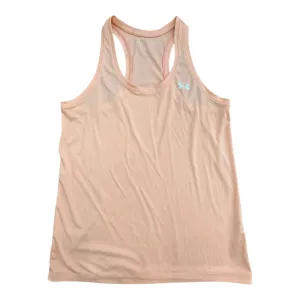 Athletic Tank Top By Under Armour In Peach, Size:L