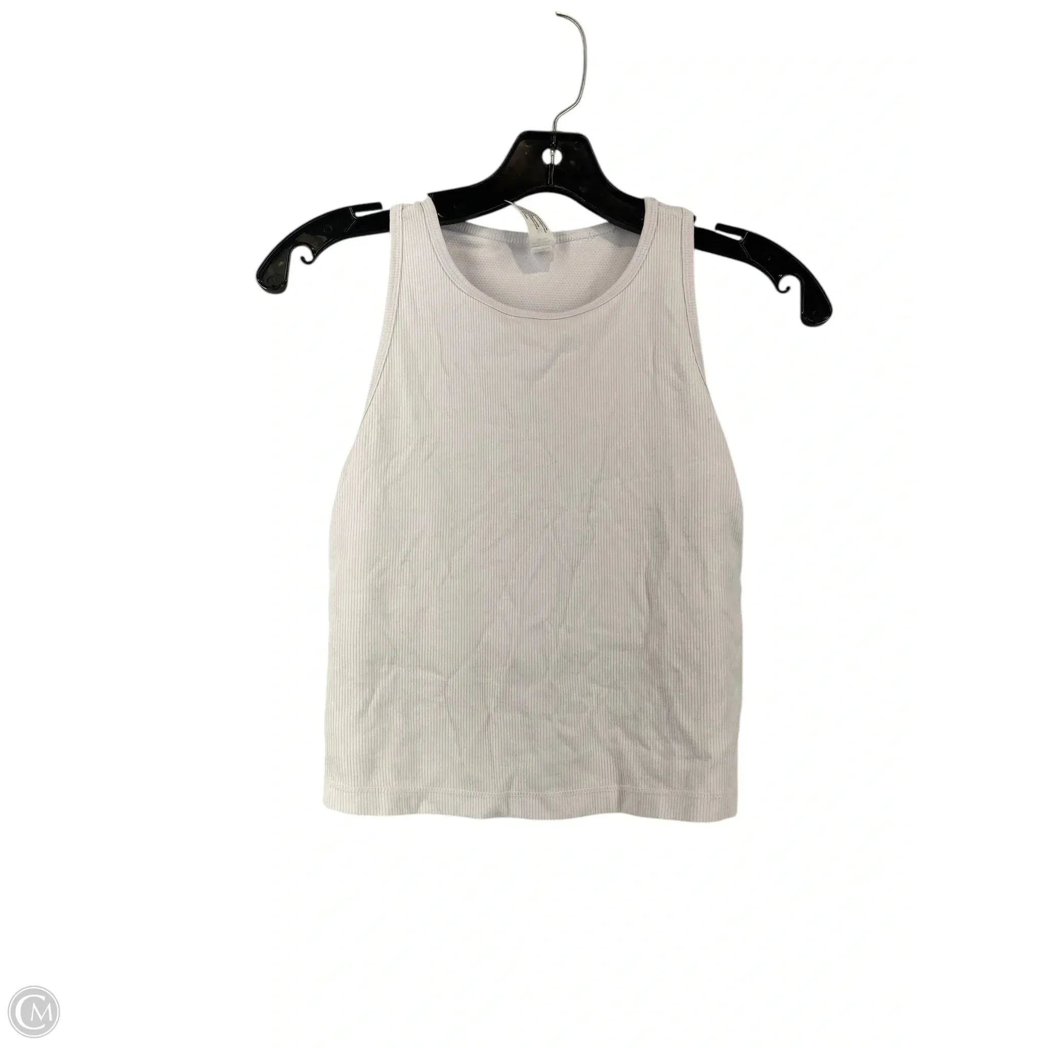 Athletic Tank Top By Yogalicious In White, Size: M