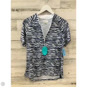 Athletic Top Short Sleeve By Clothes Mentor In Purple, Size: L
