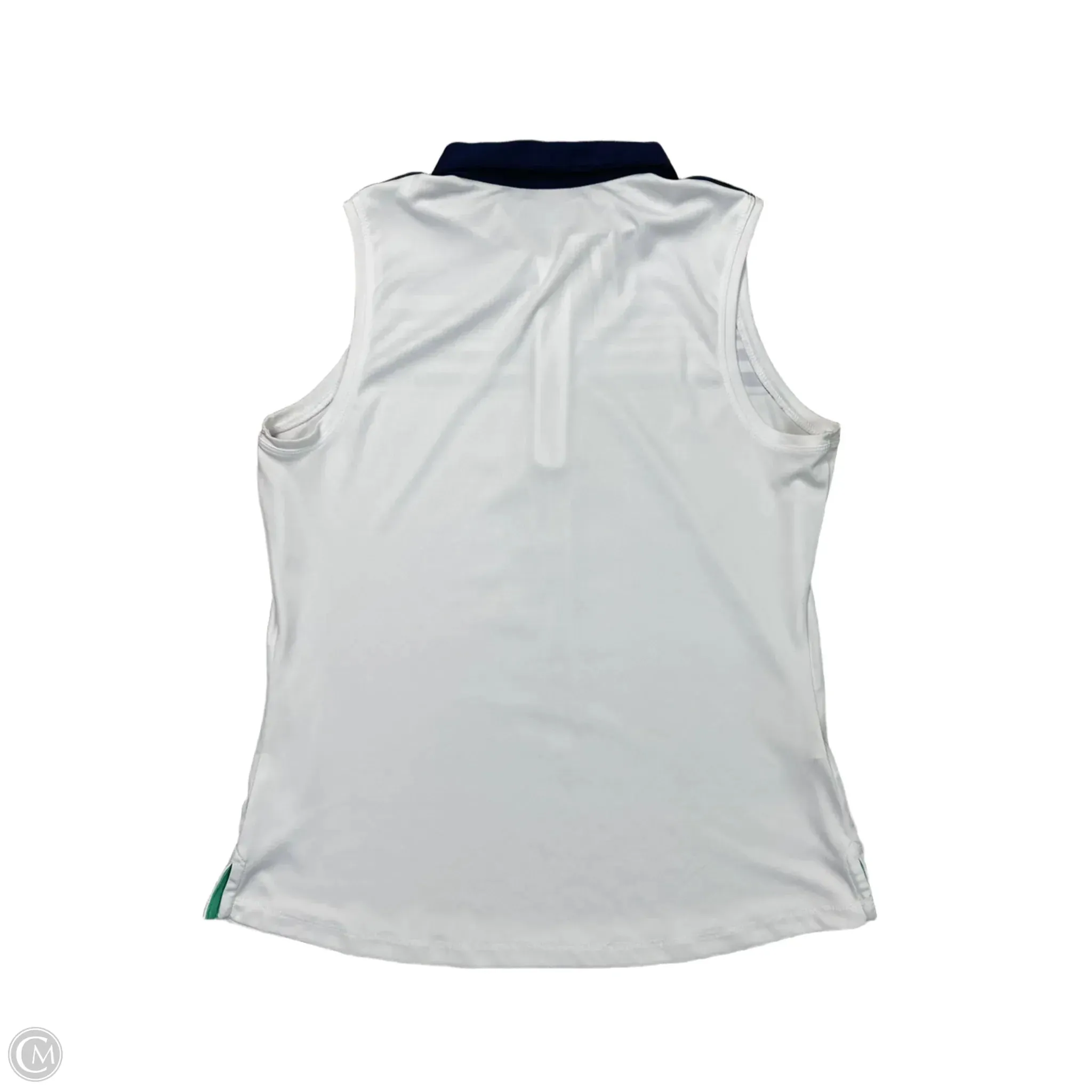 Athletic Top Short Sleeve By PGA In White, Size: L