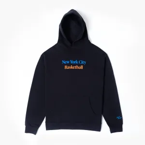 Black New York City Basketball Hoodie LOCAL HOOPS