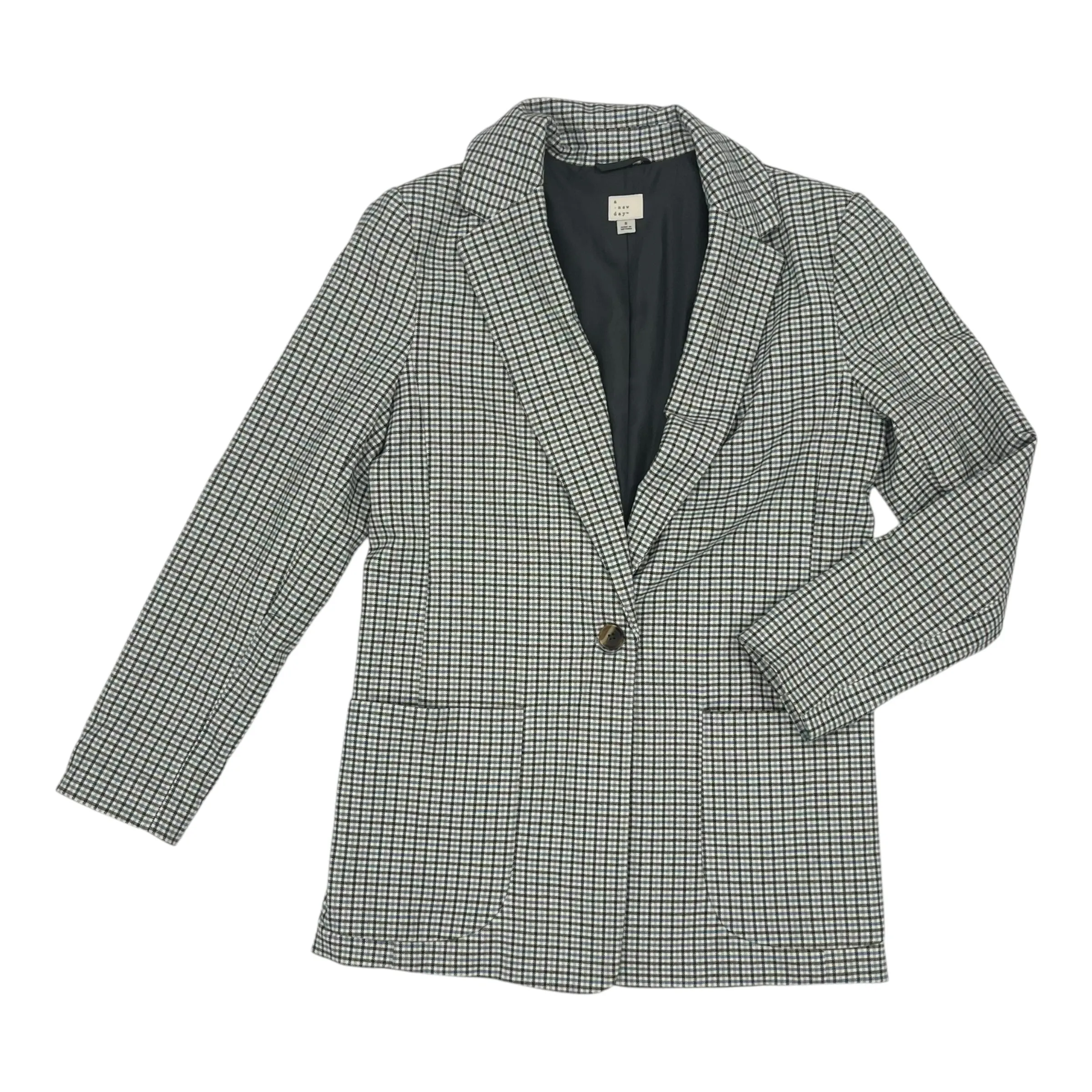 Blazer By A New Day In Plaid Pattern, Size:S