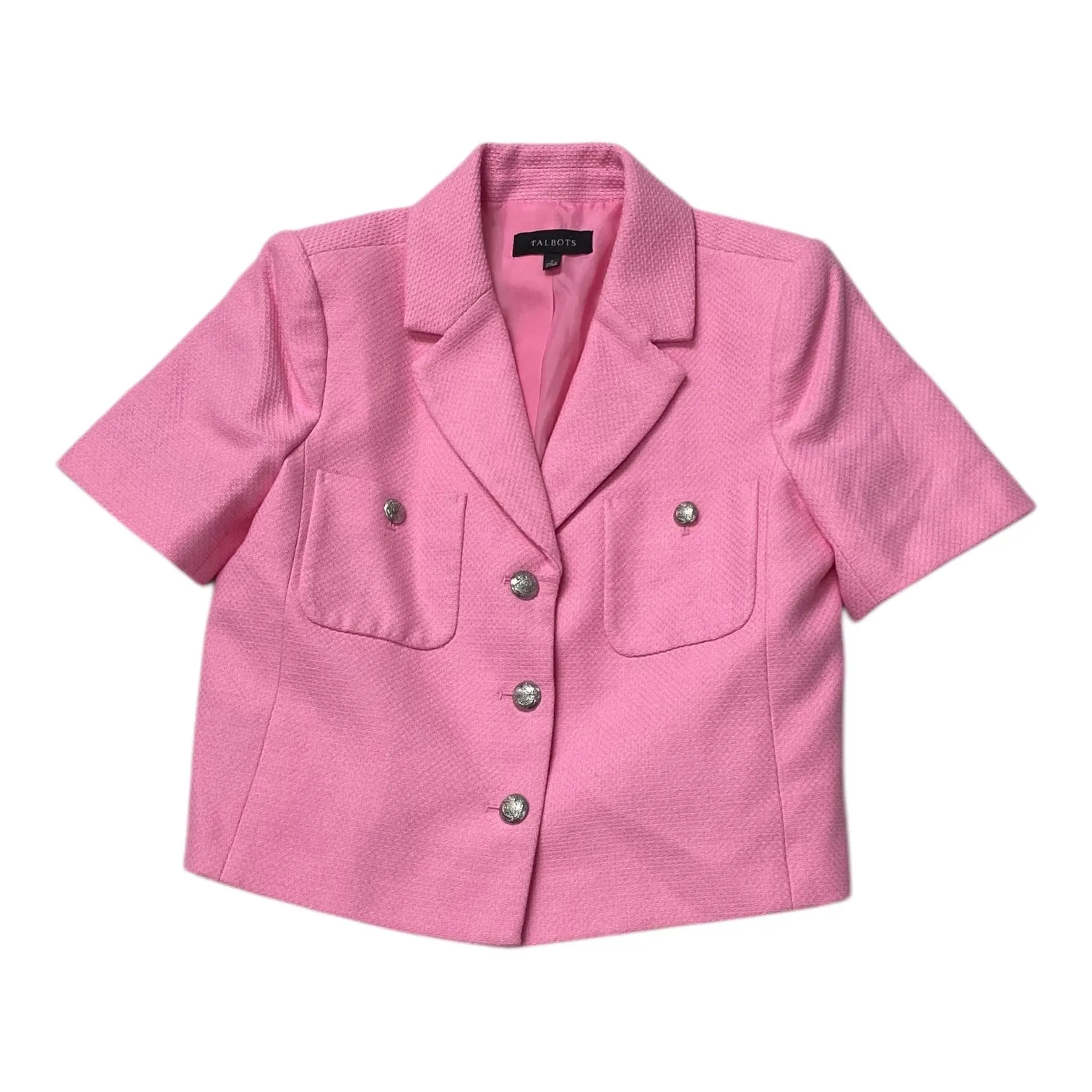 Blazer By Talbots In Pink, Size:2