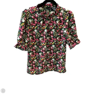 Blouse 3/4 Sleeve By Clothes Mentor In Floral Print, Size: S