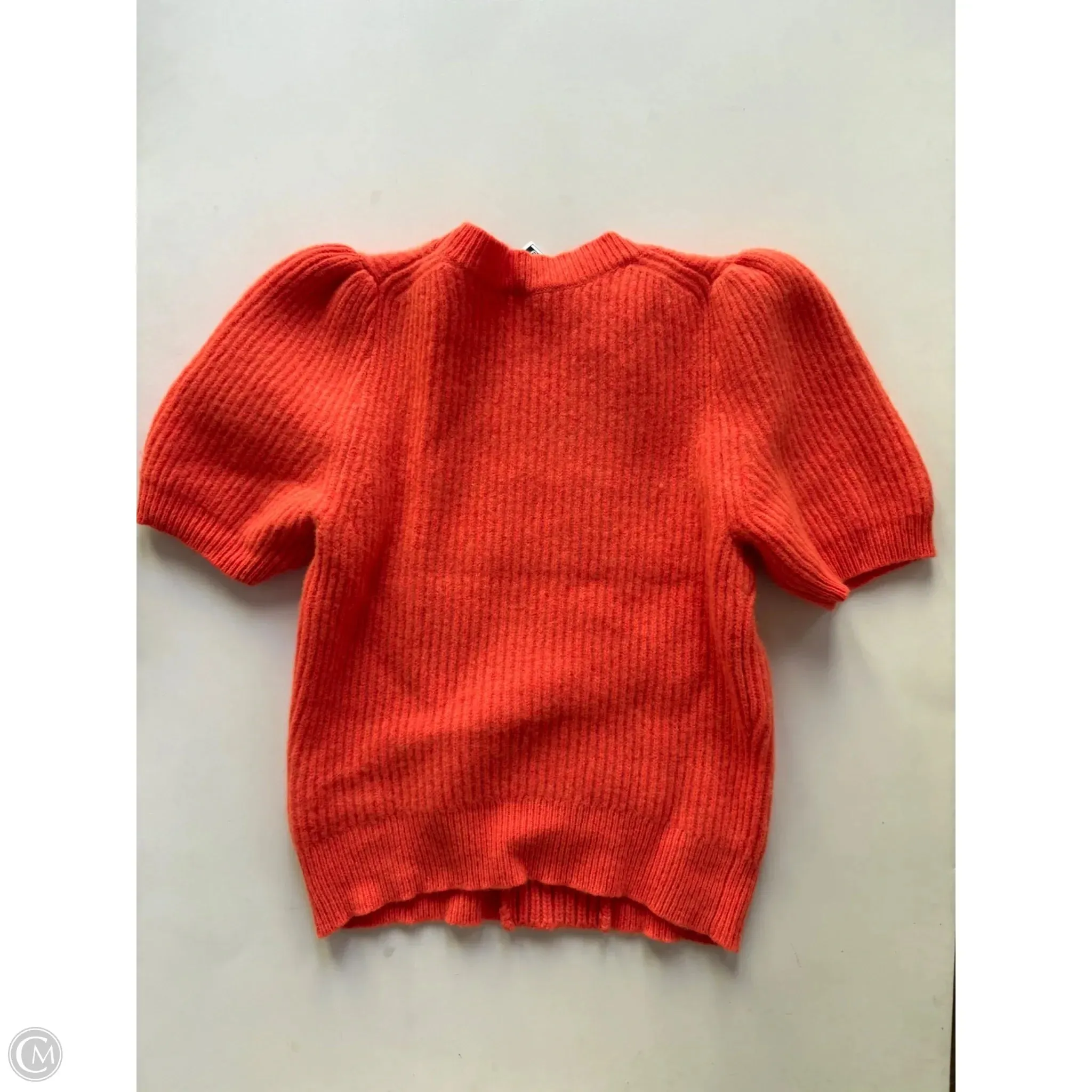 Blouse Short Sleeve By J. Crew In Orange, Size: S