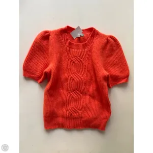 Blouse Short Sleeve By J. Crew In Orange, Size: S