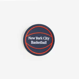 Blue New York City Basketball Patch LOCAL HOOPS