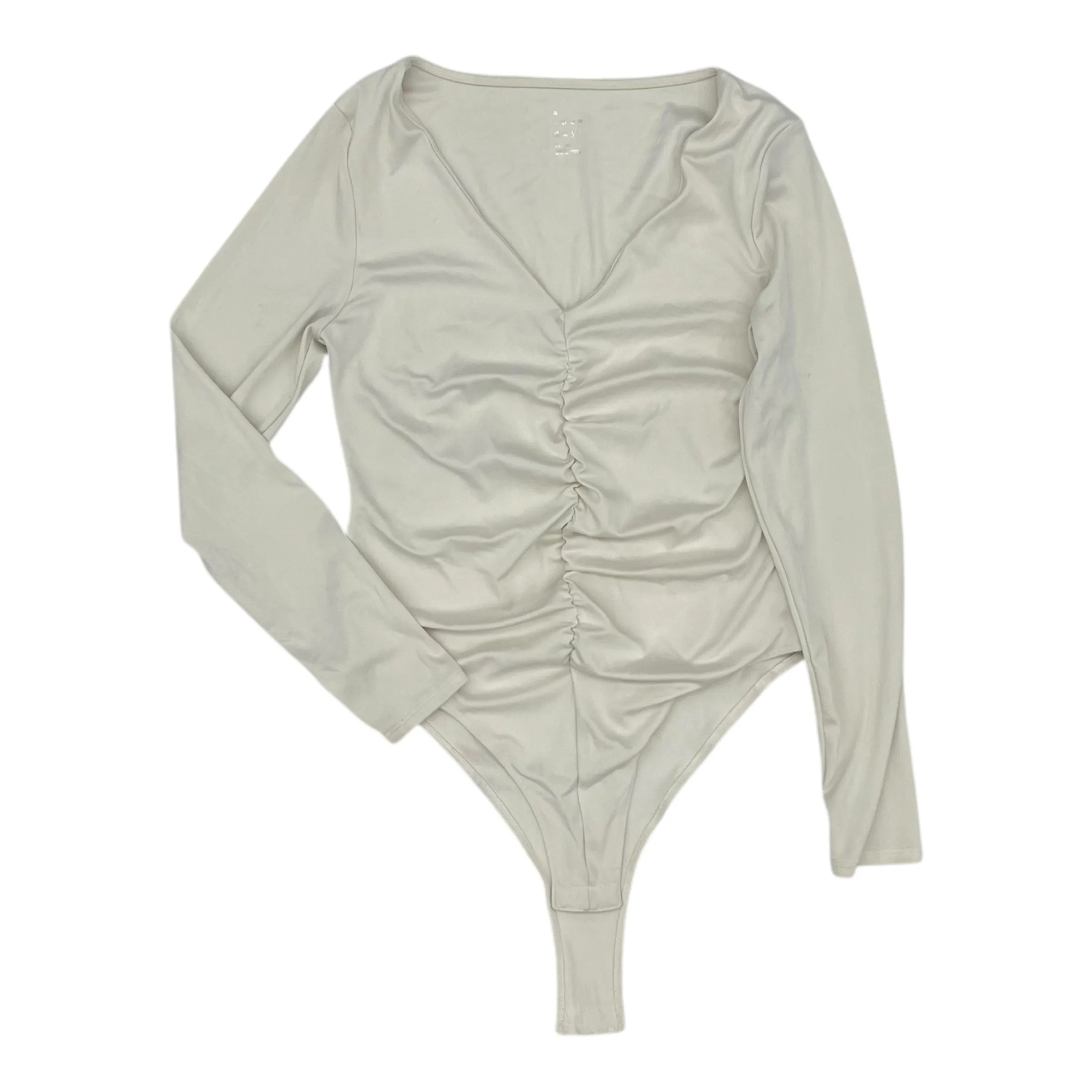 Bodysuit By A New Day In Cream, Size:M