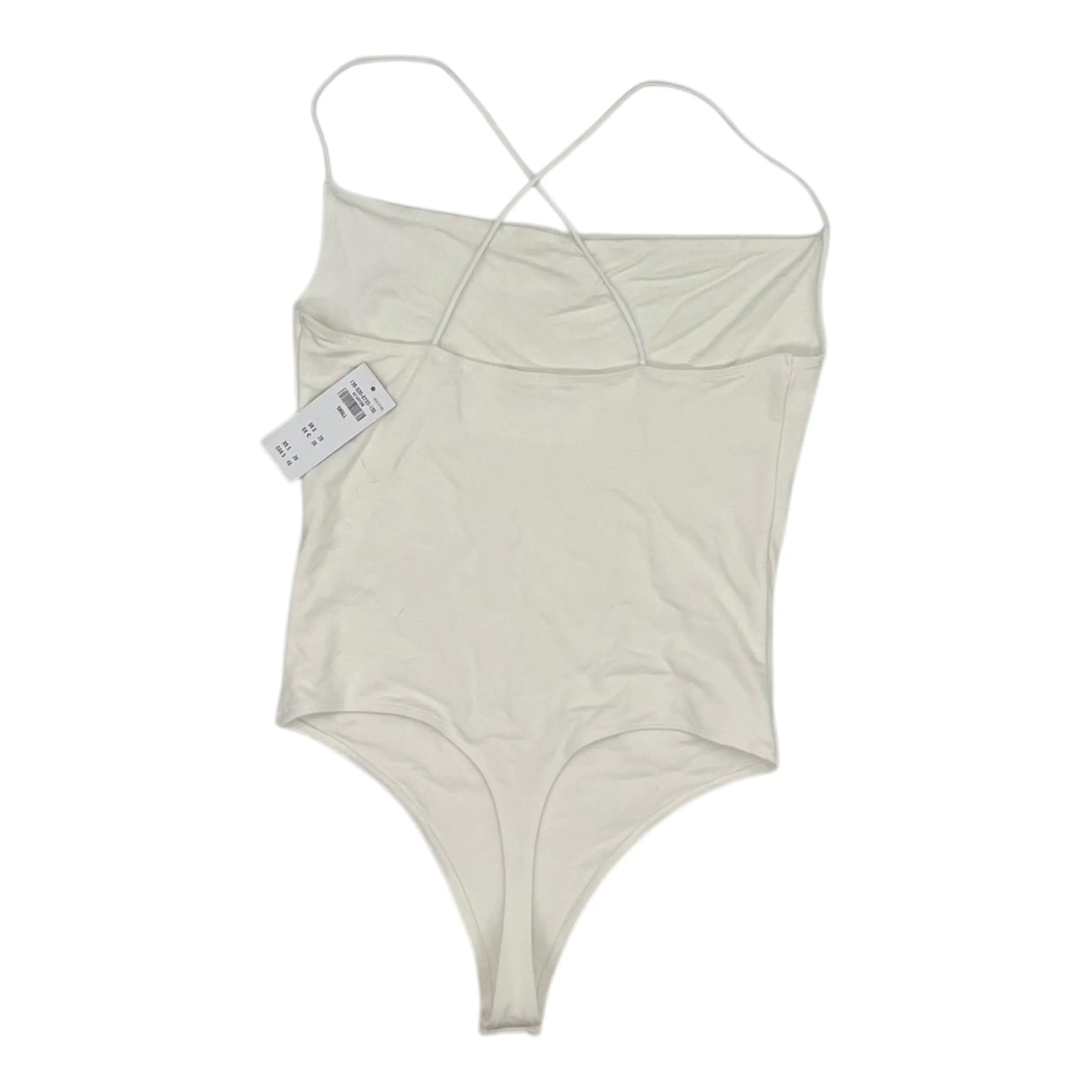 Bodysuit By Abercrombie And Fitch In Cream, Size:S