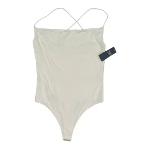 Bodysuit By Abercrombie And Fitch In Cream, Size:S