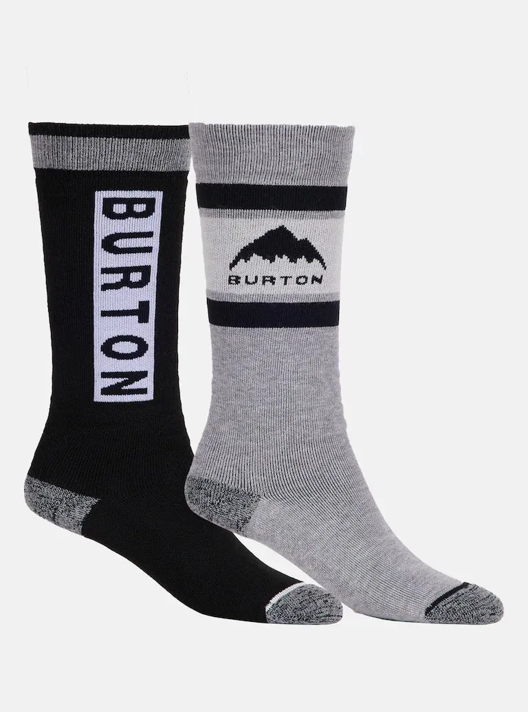 Burton Kid's Weekend Midweight Socks (2 Pack) 2025
