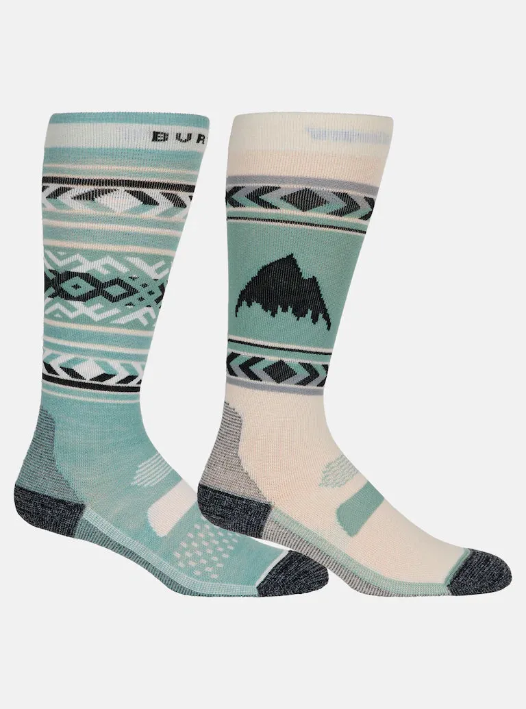 Burton Women's Performance Lightweight Socks (2 Pack) 2025