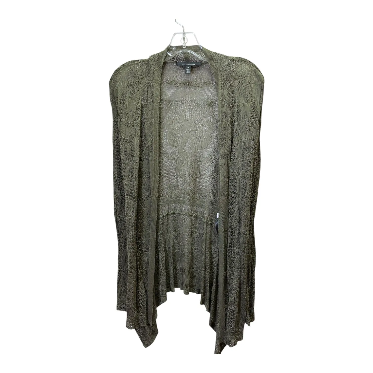 Cardigan By White House Black Market In Green, Size:M