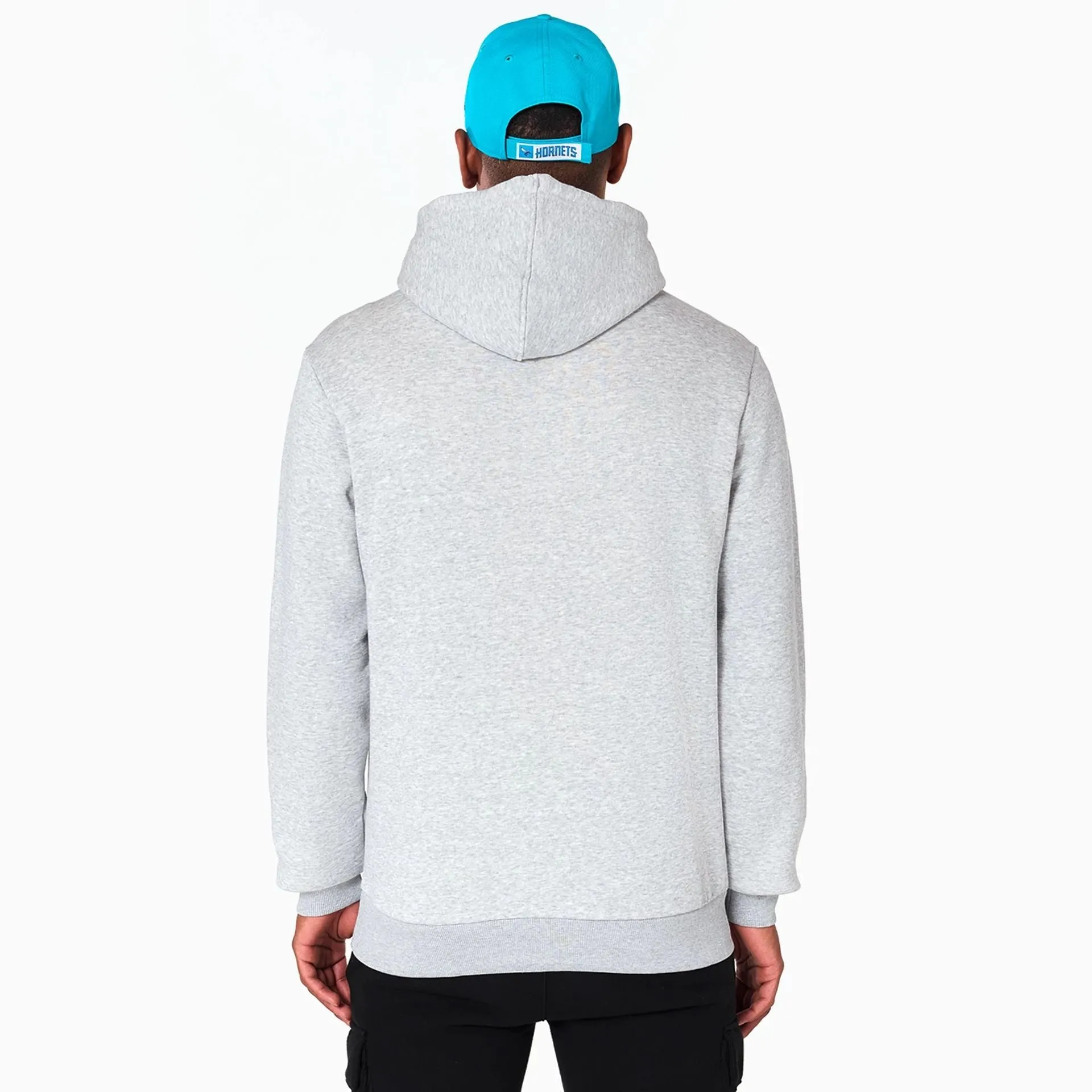 Charlotte Hornets NBA Grey Pullover Hoodie NEW ERA
