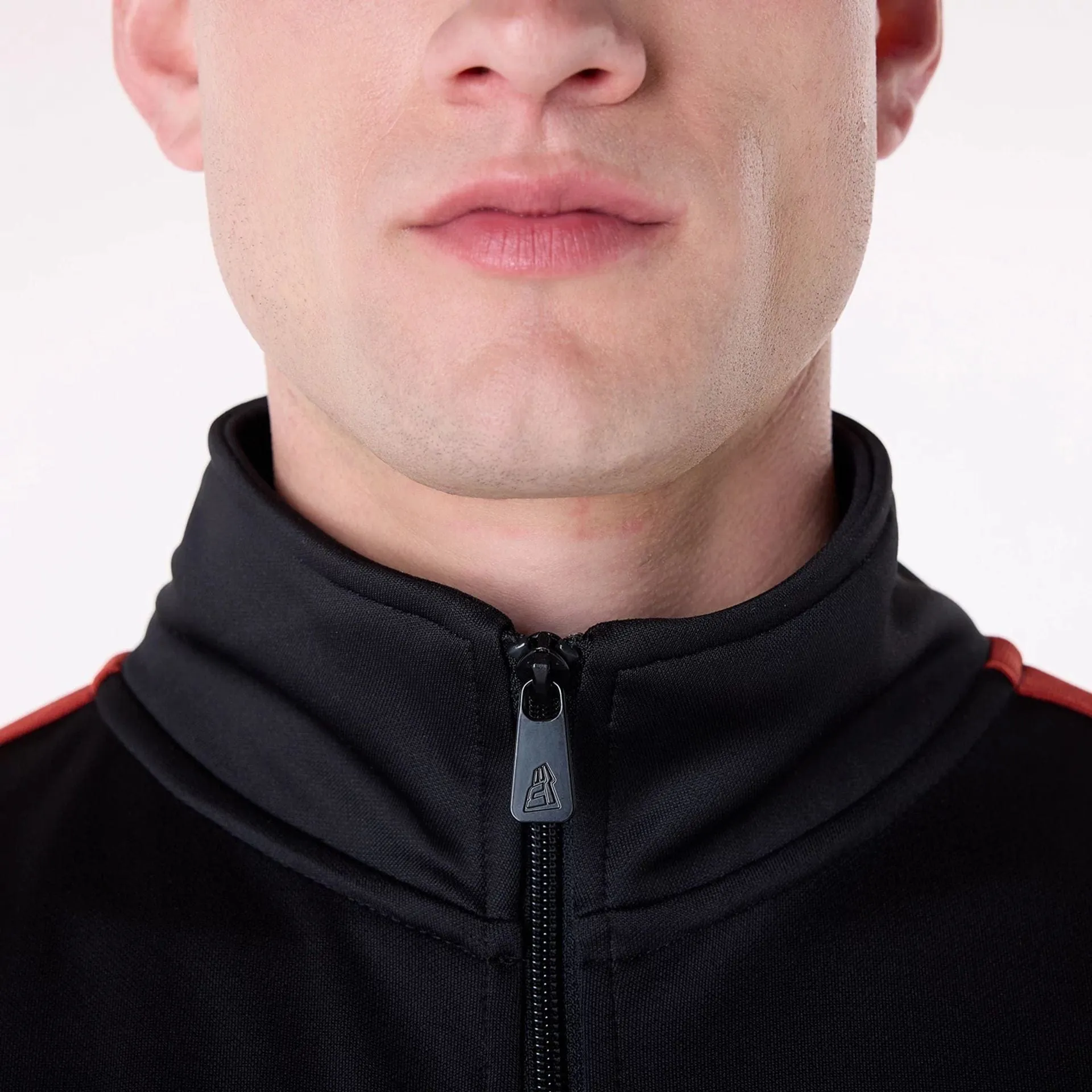 Chicago Bulls NBA Black Track Jacket NEW ERA