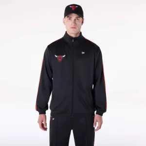 Chicago Bulls NBA Black Track Jacket NEW ERA