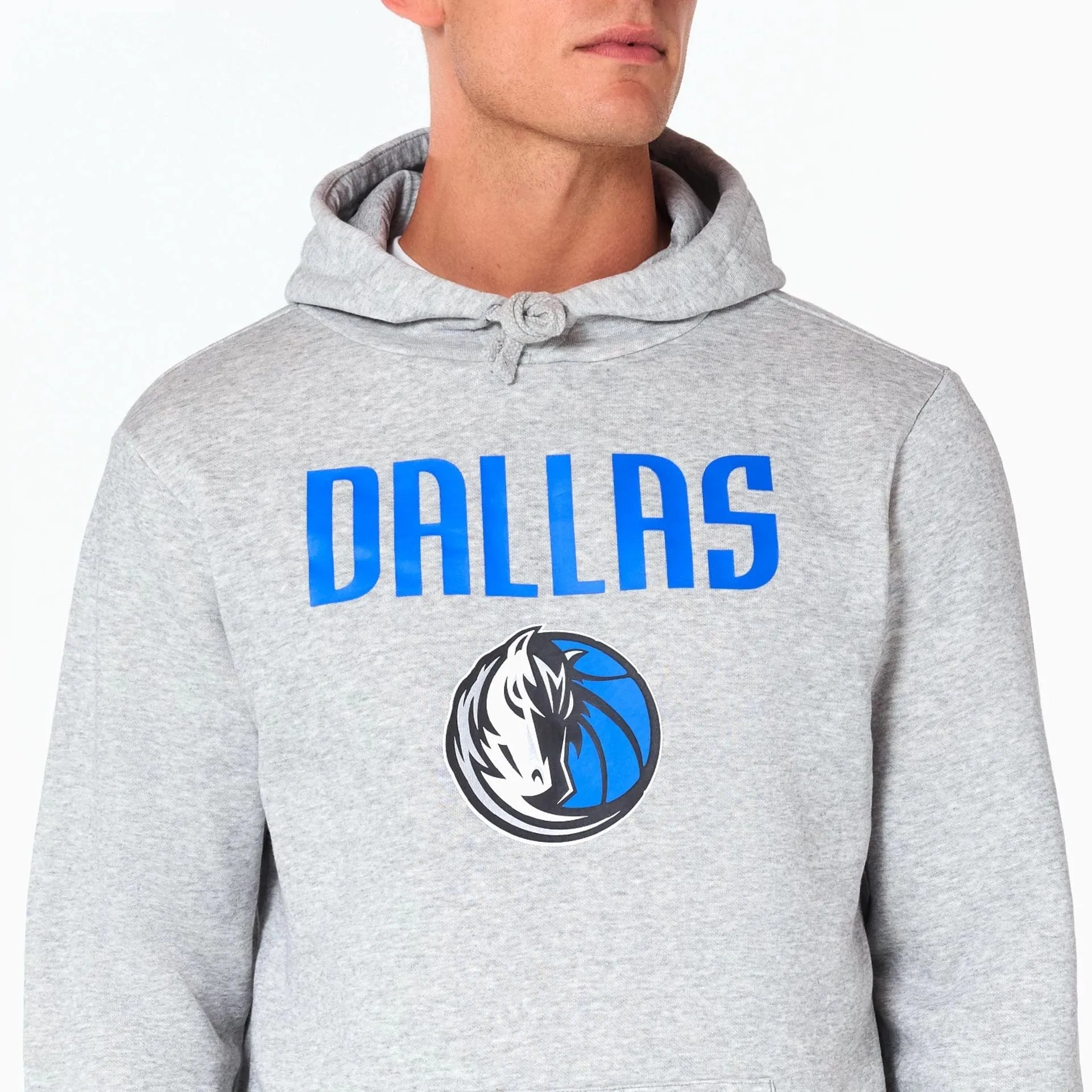 Dallas Mavericks NBA Grey Pullover Hoodie NEW ERA