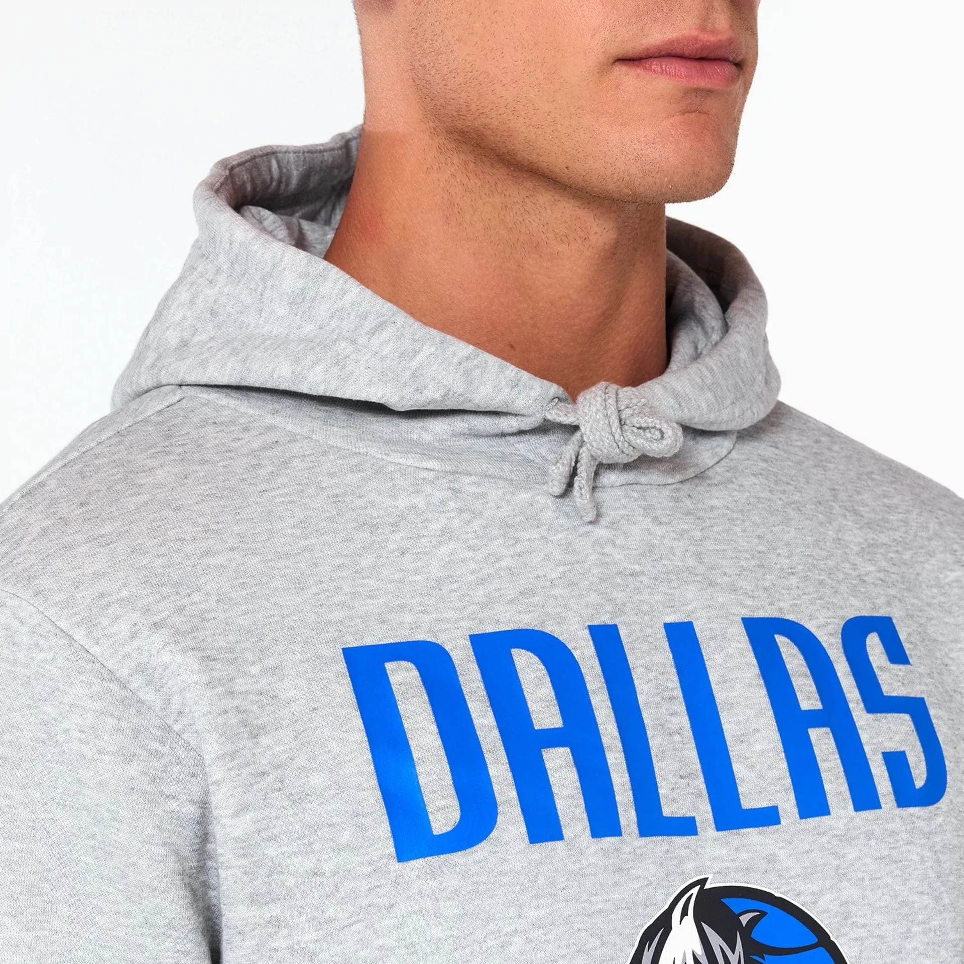 Dallas Mavericks NBA Grey Pullover Hoodie NEW ERA