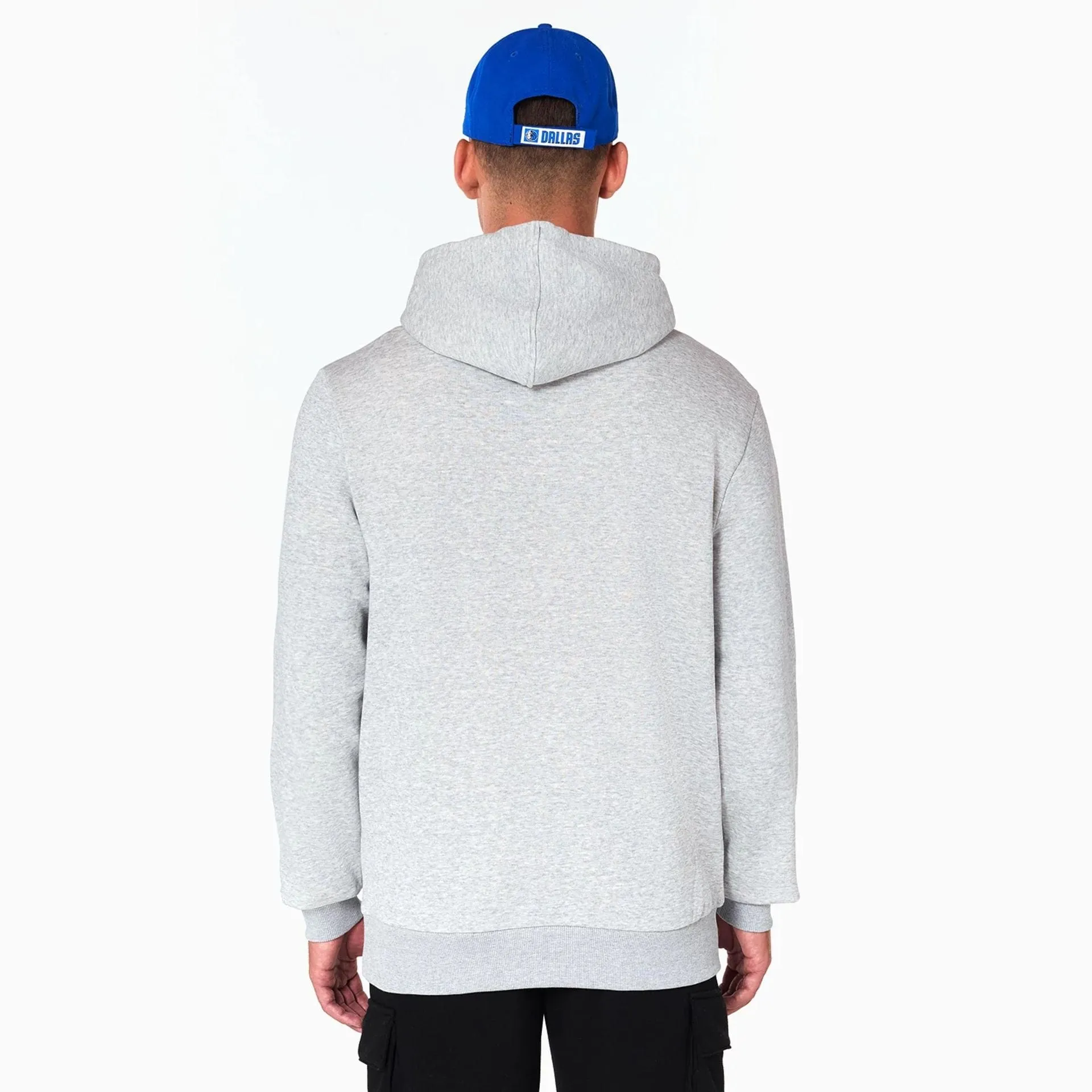 Dallas Mavericks NBA Grey Pullover Hoodie NEW ERA