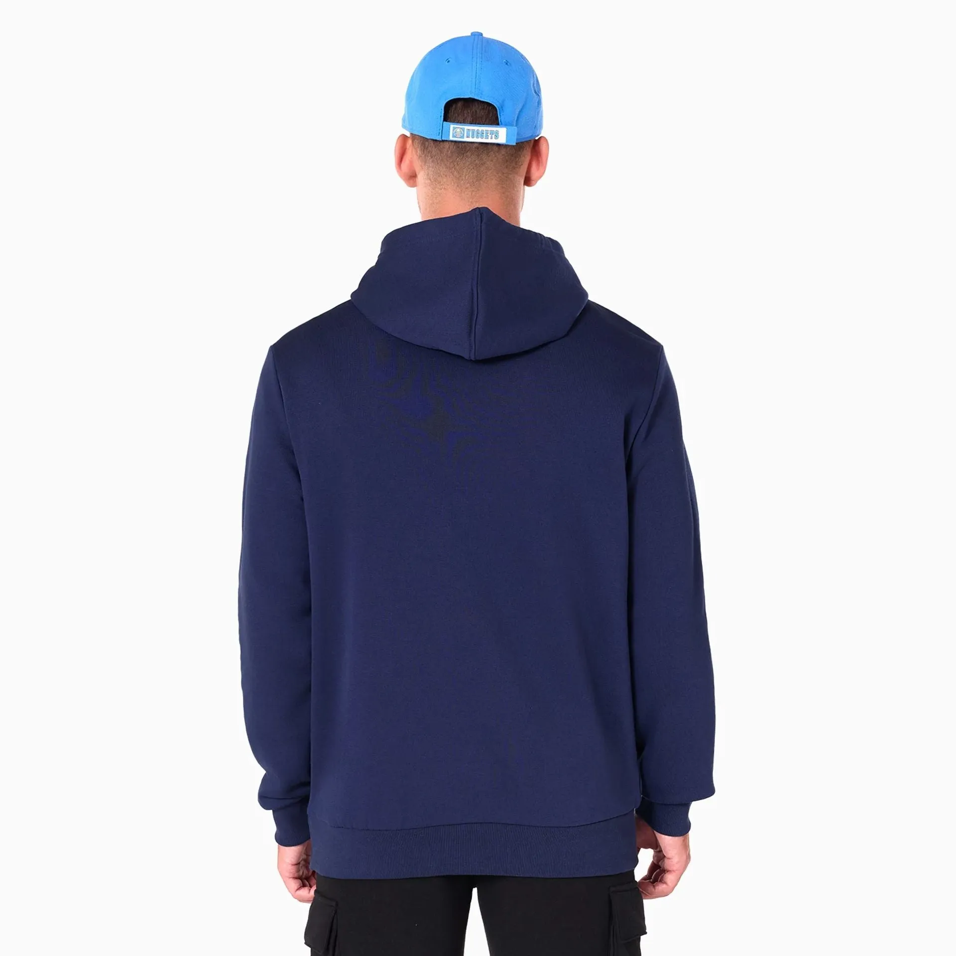 Denver Nuggets NBA Navy Pullover Hoodie NEW ERA