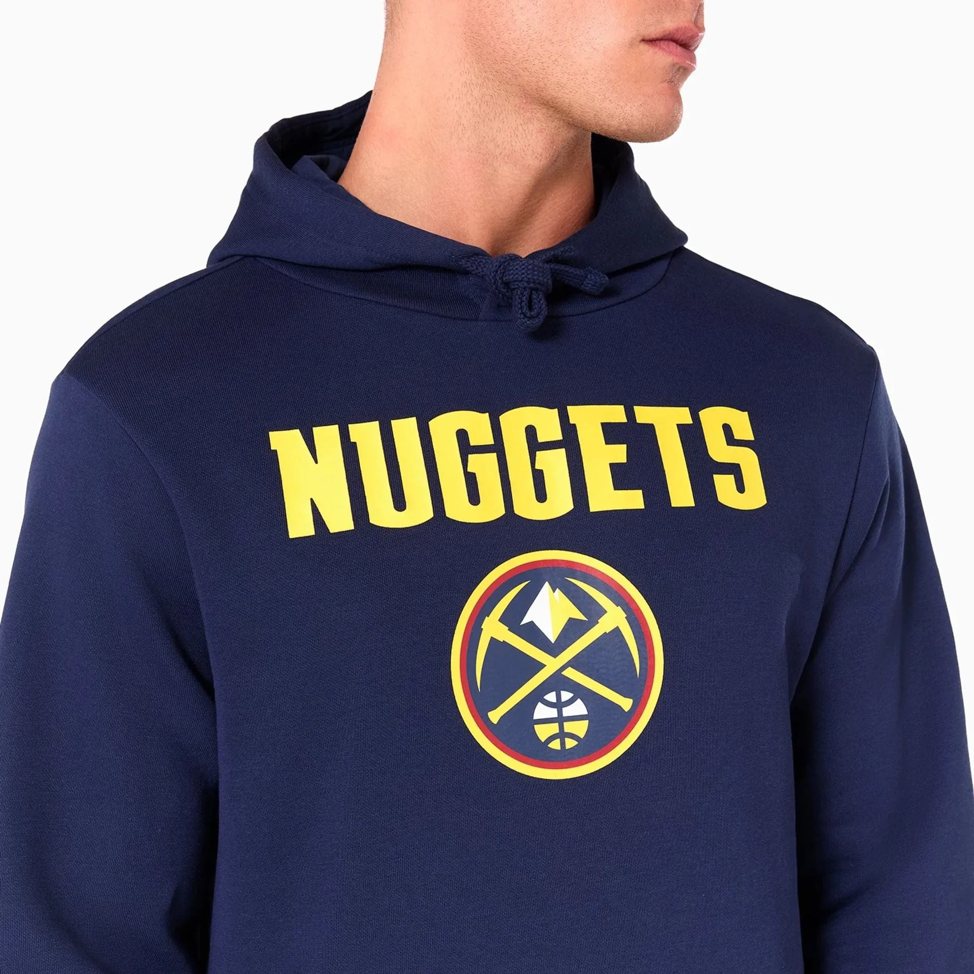 Denver Nuggets NBA Navy Pullover Hoodie NEW ERA