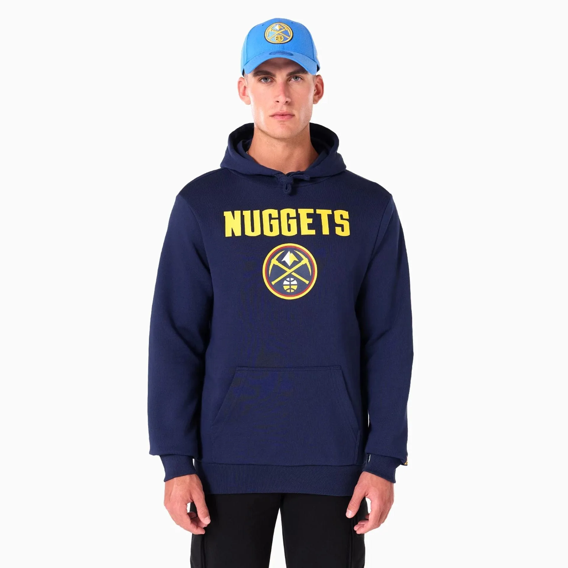 Denver Nuggets NBA Navy Pullover Hoodie NEW ERA