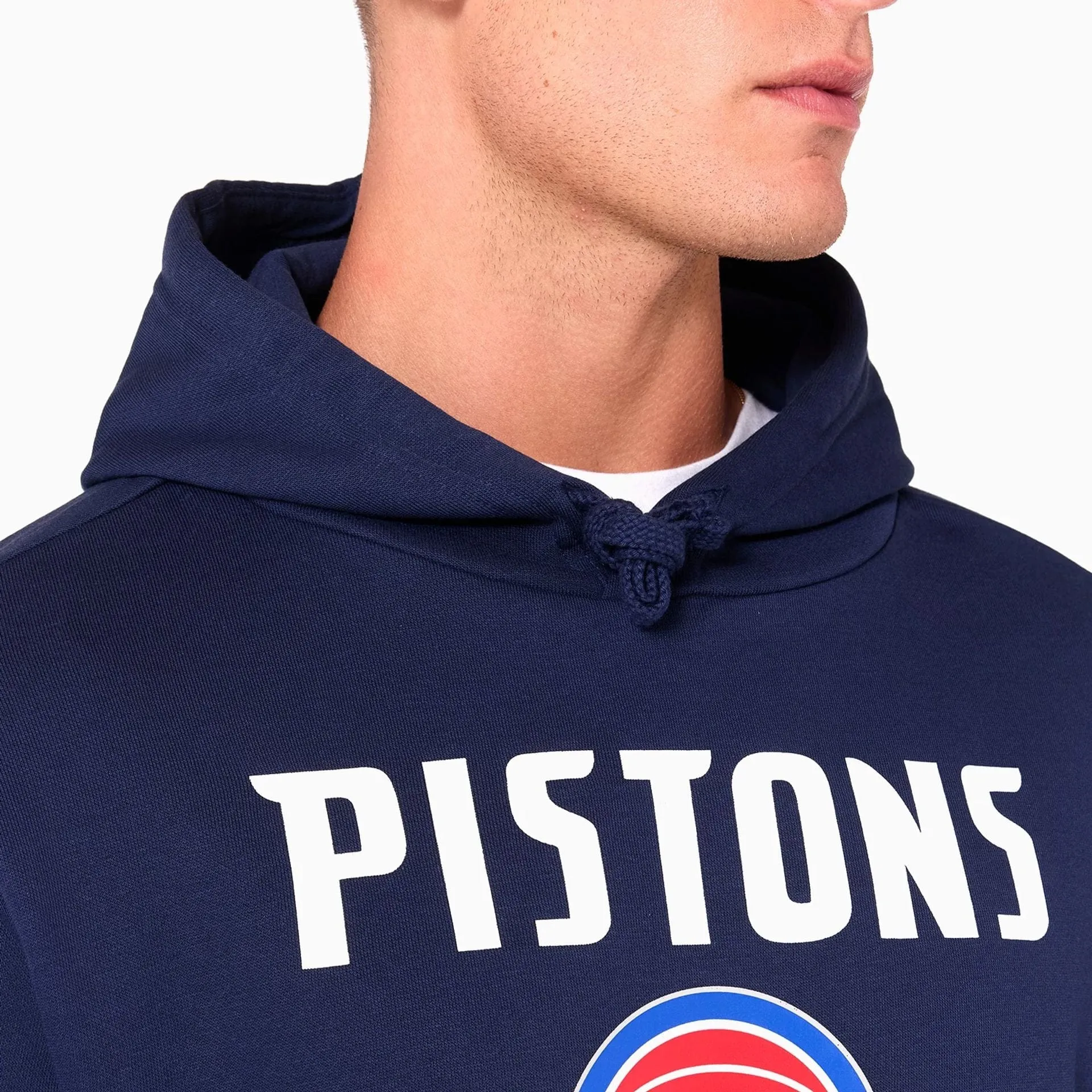 Detroit Pistons NBA Navy Pullover Hoodie NEW ERA