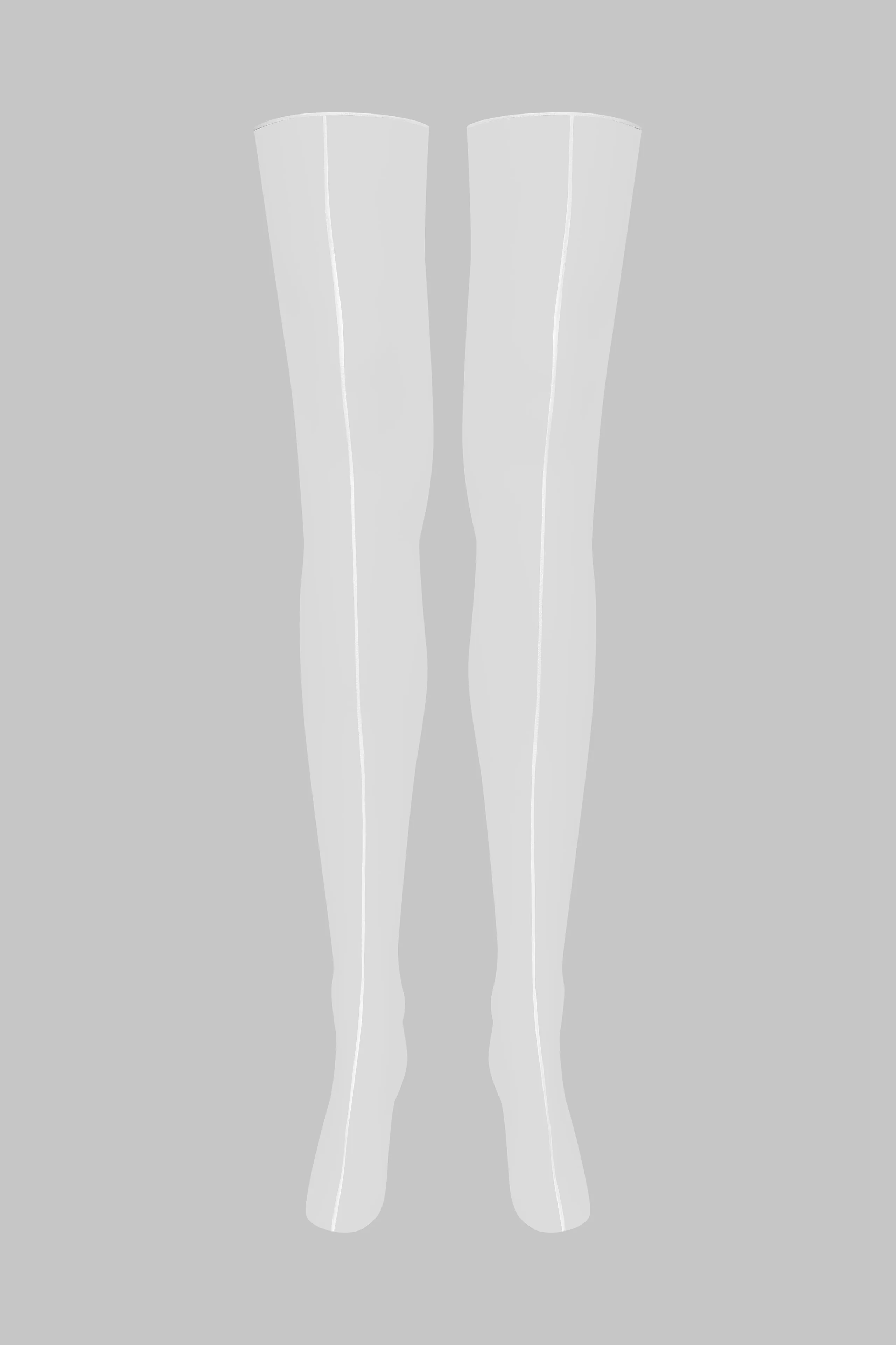Double seamed cut and curled stockings - 10D - Les Coquetteries Maison Close