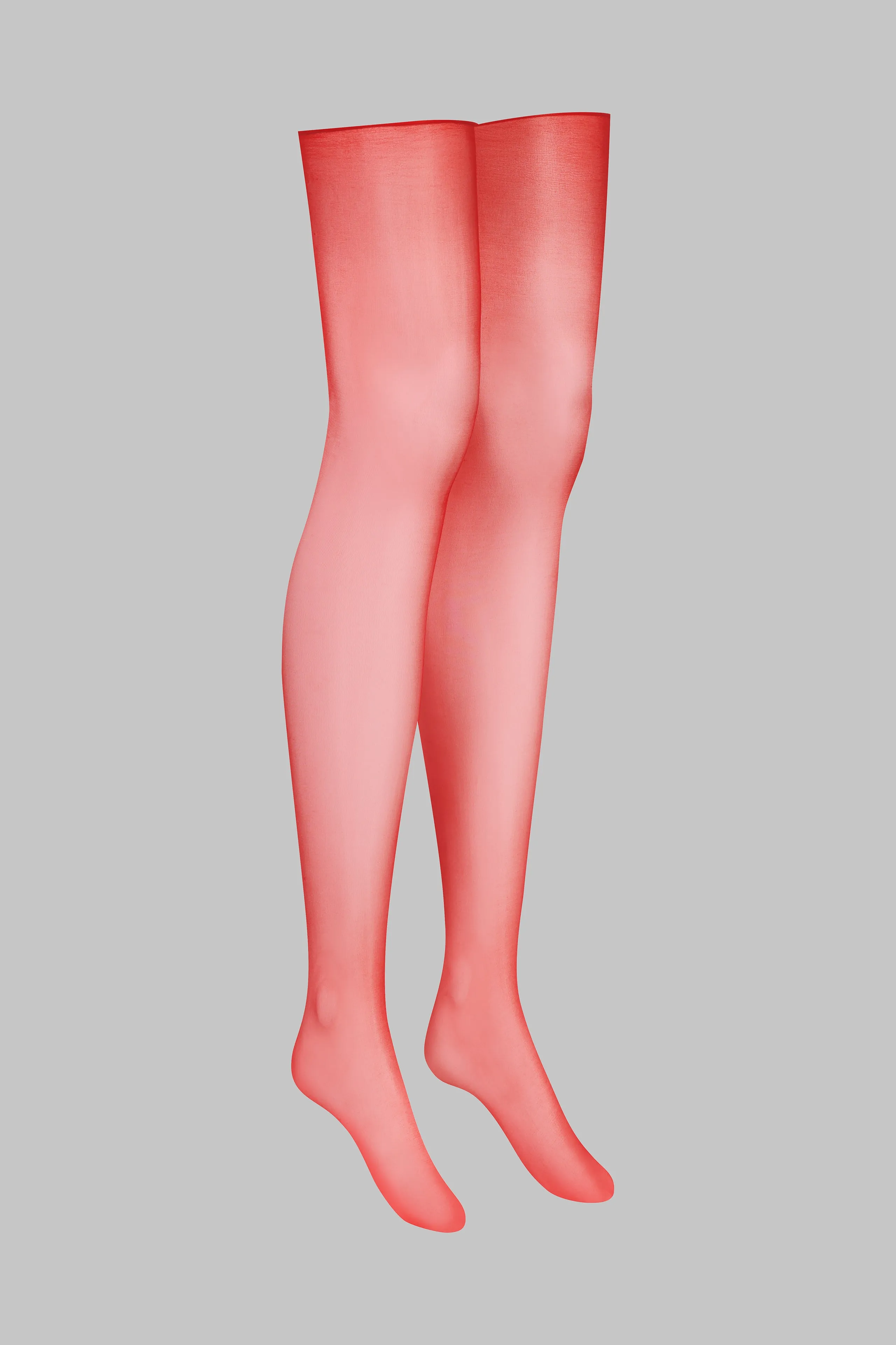 Glossy cut and curl stockings - 10D - Les Coquetteries Maison Close