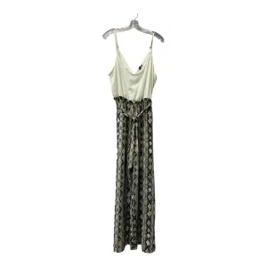 Jumpsuit By Lily Rose In Ivory, Size:Xl