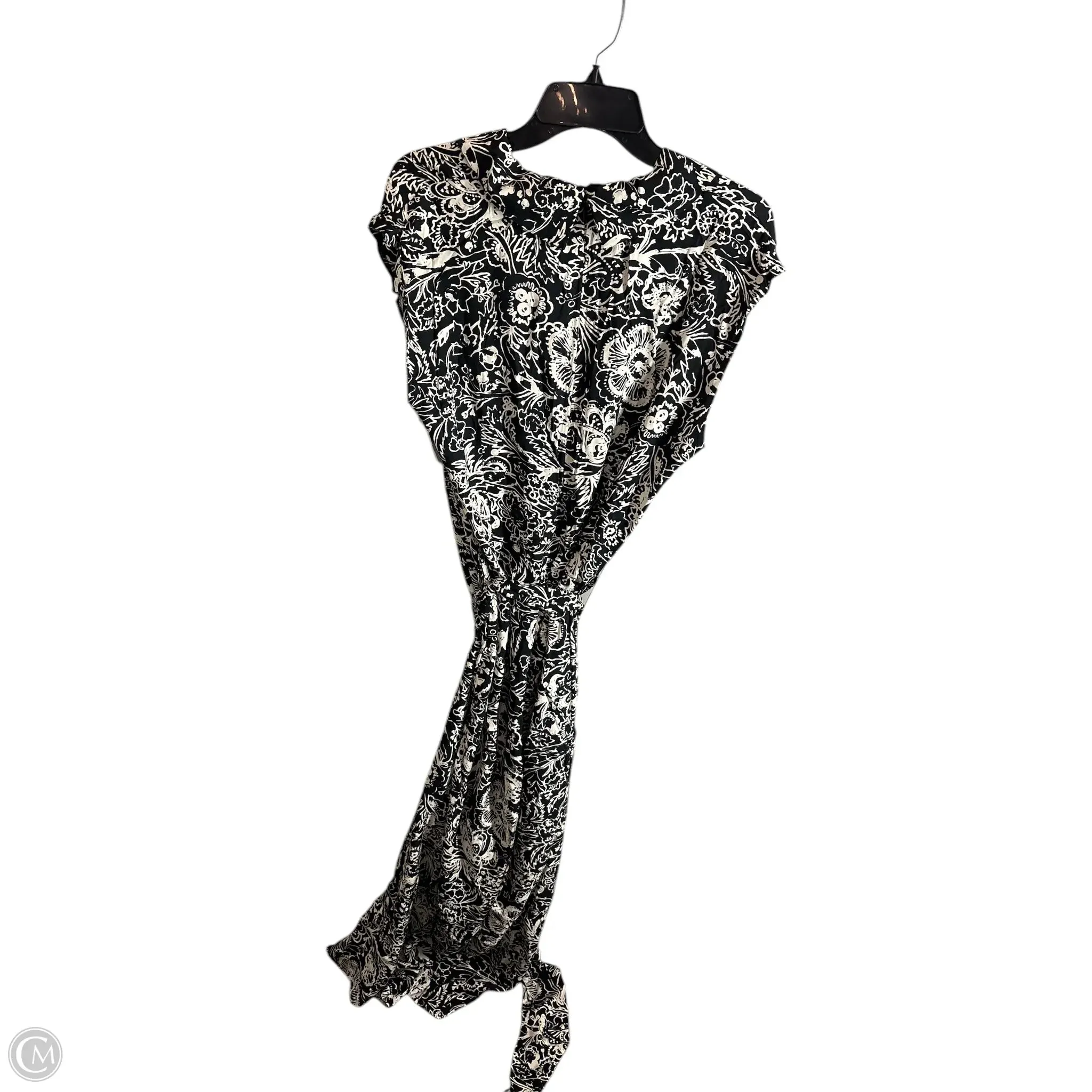 Jumpsuit By New York And Co In Black & Cream, Size: Xl