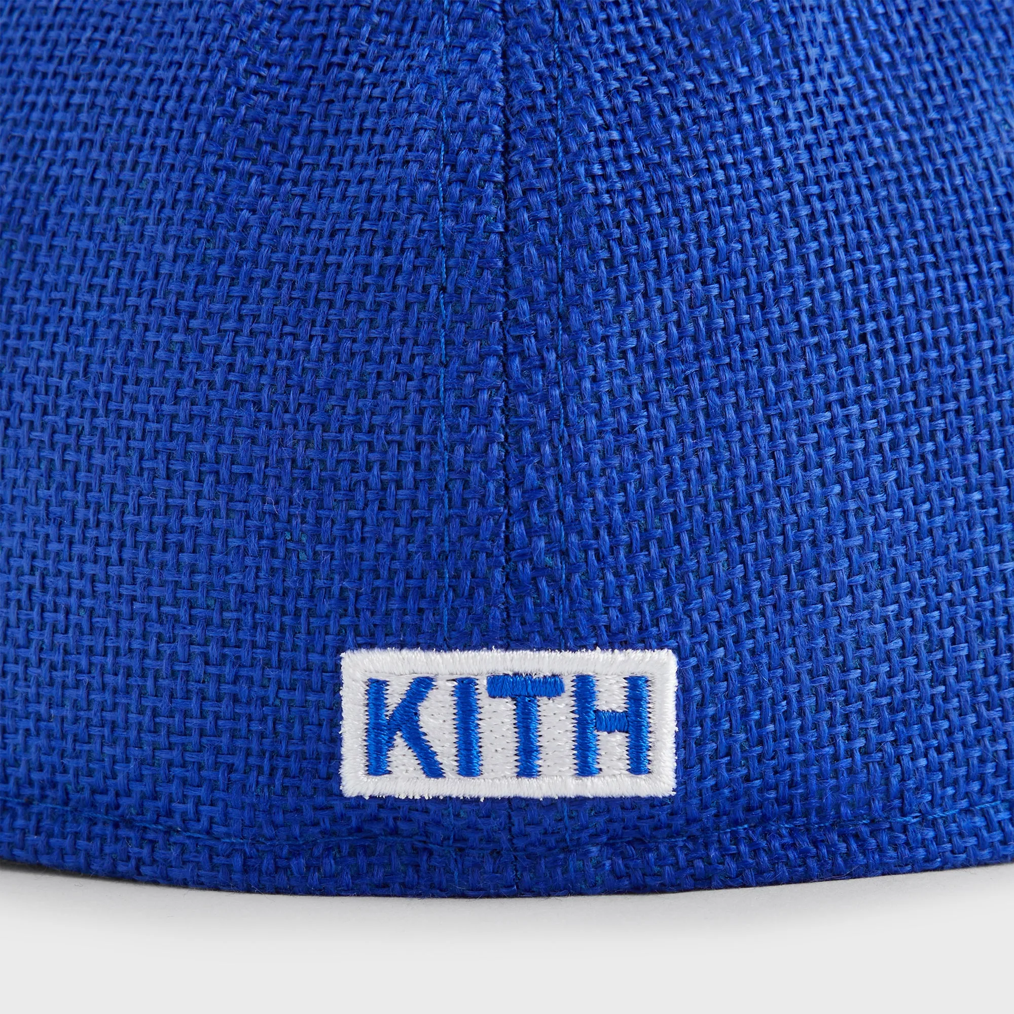 Kith & New Era for the New York Mets Raffia Low Profile 59FIFTY Fitted - Royal KITH