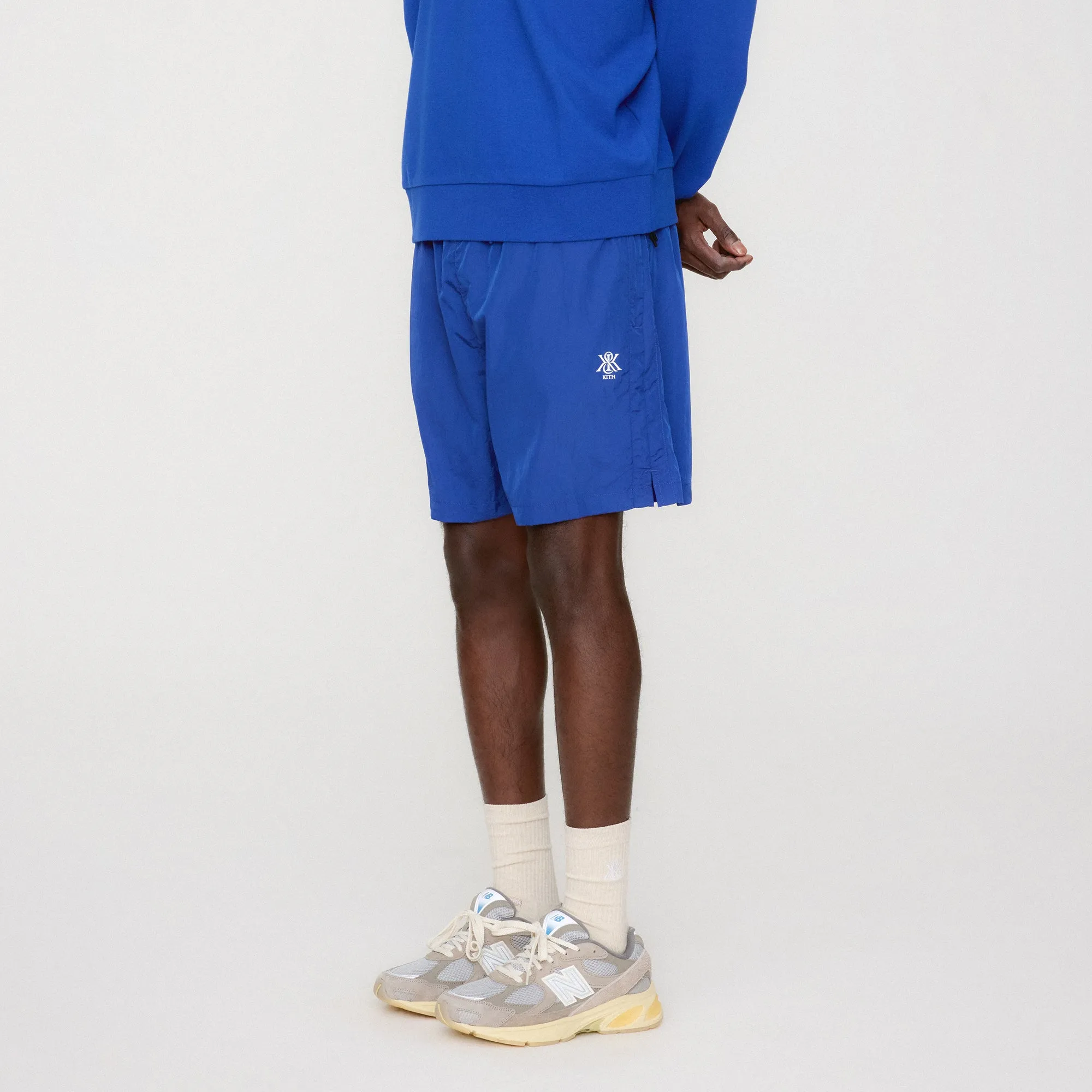 Kith Garment Washed Nylon Active Swim Short - Current KITH