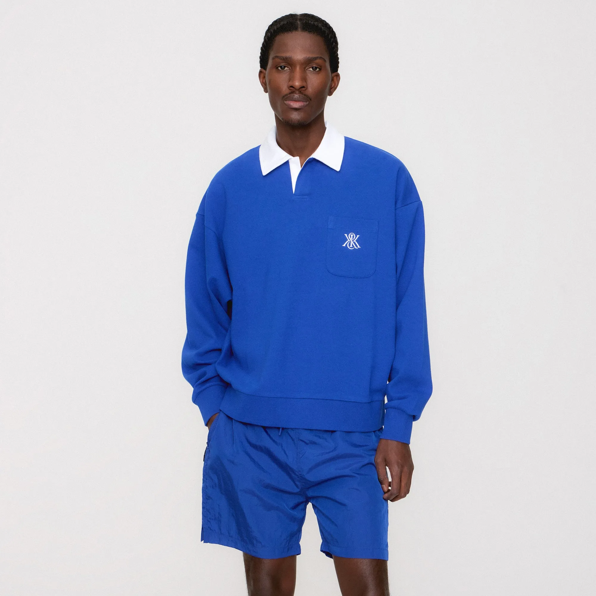 Kith Garment Washed Nylon Active Swim Short - Current KITH