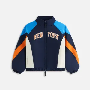 Kith Kids for the New York Knicks Nylon Padded Jacket - Nocturnal KITH