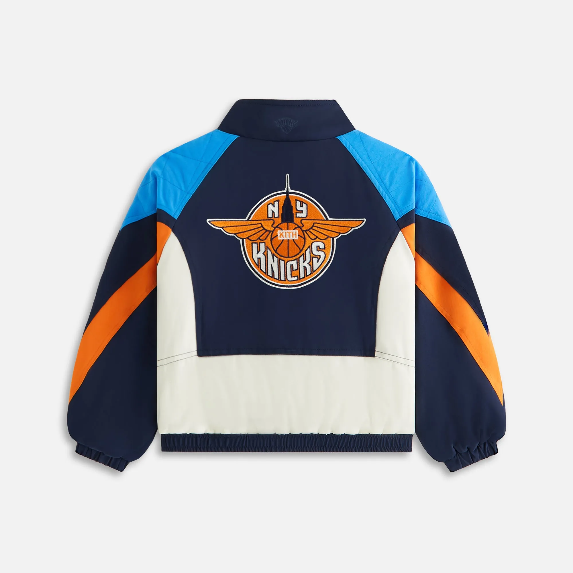 Kith Kids for the New York Knicks Nylon Padded Jacket - Nocturnal KITH