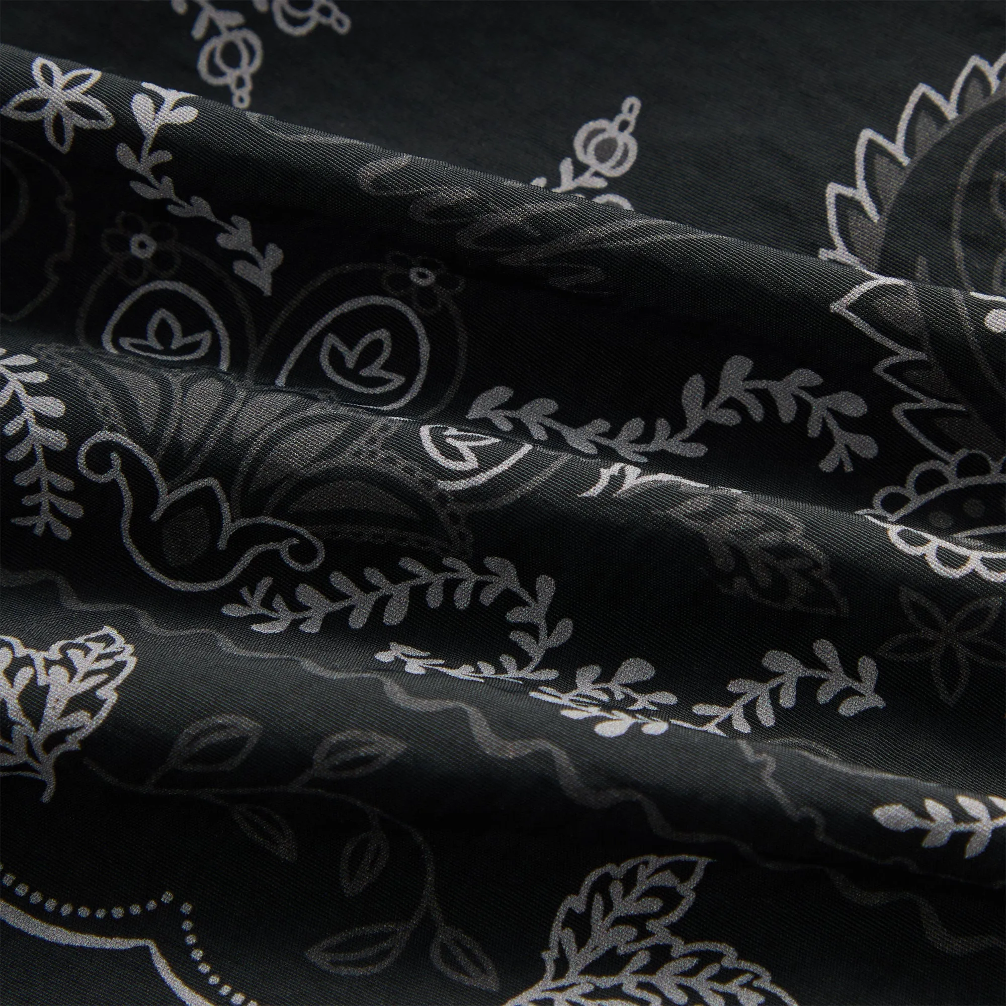 Kith Panelled Bandana Ashton Swim Short - Black KITH