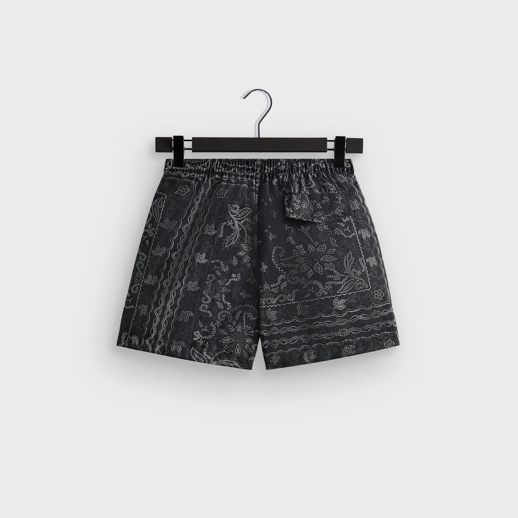 Kith Panelled Bandana Ashton Swim Short - Black KITH
