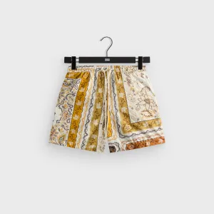 Kith Panelled Bandana Ashton Swim Short - Sandrift KITH