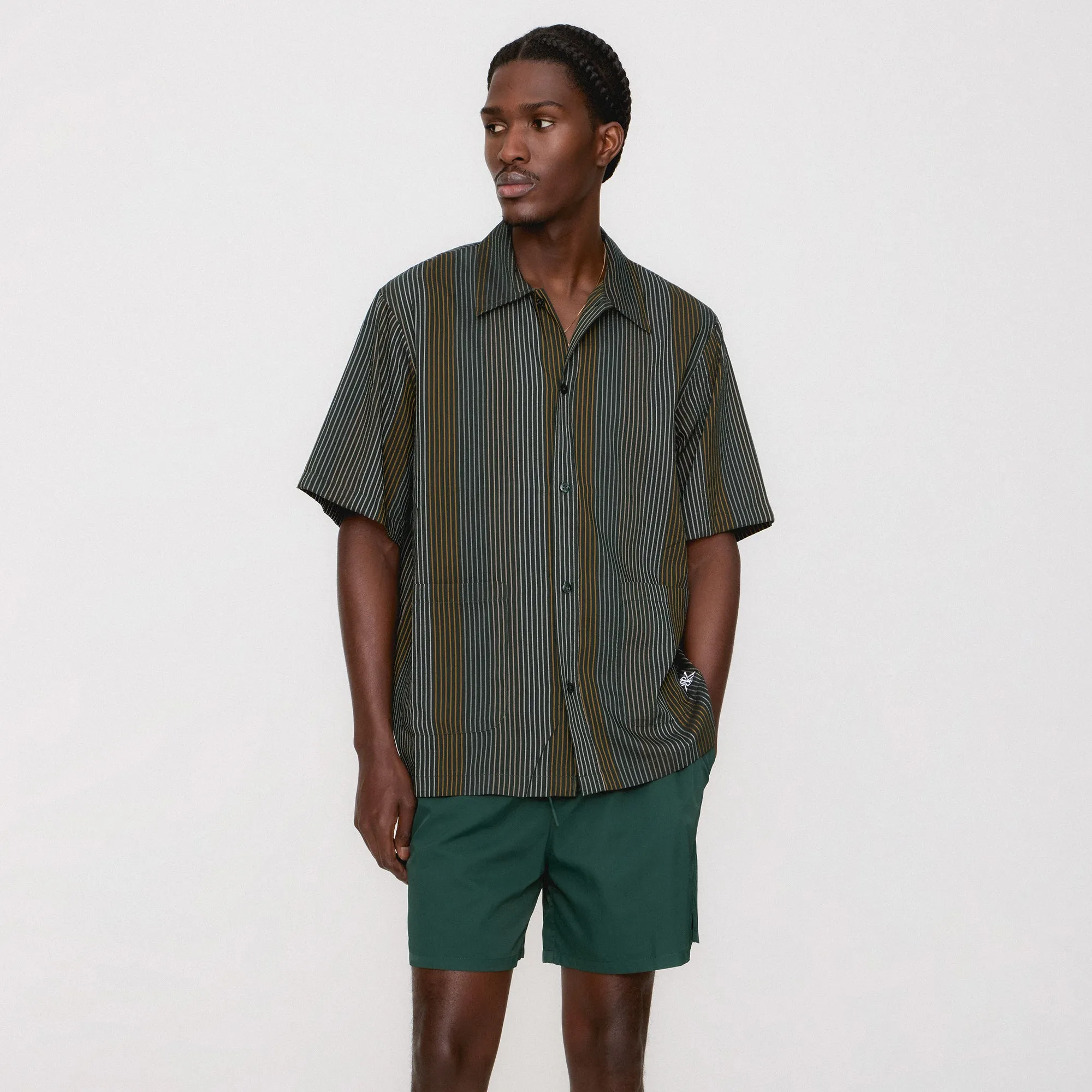 Kith Water Activated Monogram Collins Swim Short - Stadium KITH